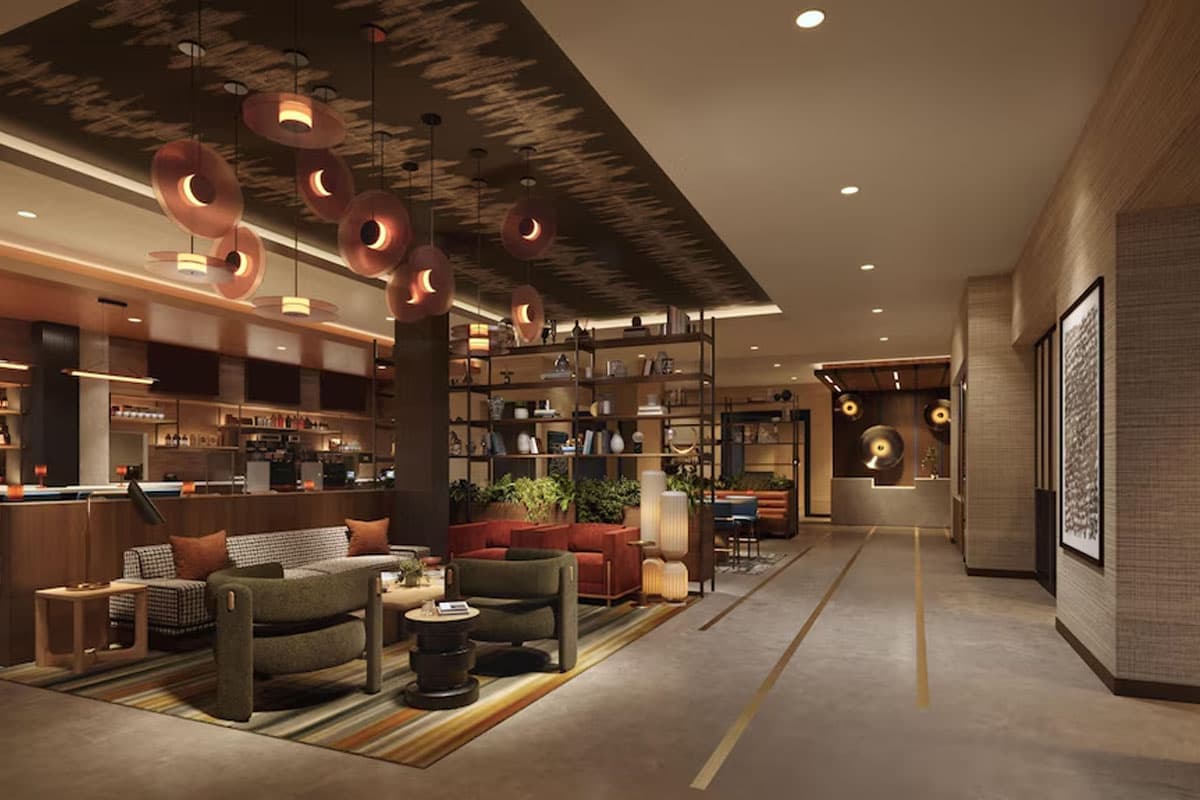 Interior of Tempo Hilton in Manassas, VA